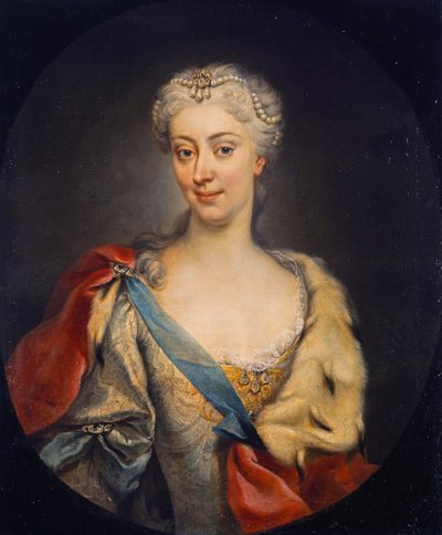 Porträt von Maria Clementyna Sobieska von E. Gill